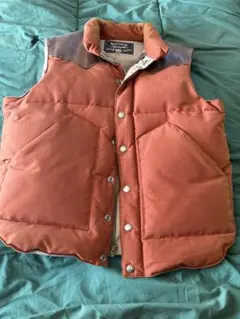 Sugar Cane ダウンベスト M オレンジ