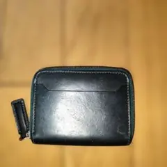 万双　ブライドルラウンドファスナー　コインケース