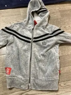 BABY DOLL 90サイズ グレー パーカー