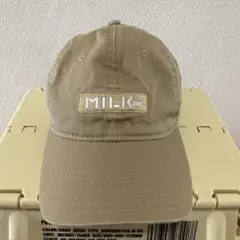 MILKFED. NEW ERAコラボ　9TWENTY キャップ　ベージュ
