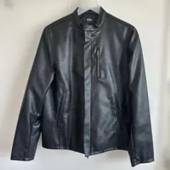AZUL by MOUSSY ブラックレザージャケット S