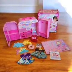 メルちゃん クローゼット、トラベル、洋服2点セット