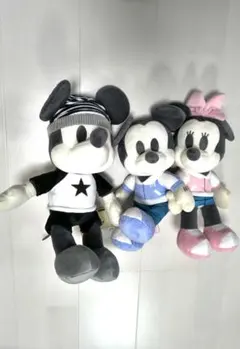 ミッキーラグランBIG、ミッキー & ミニー ちよっもっさデココレ ペア セット