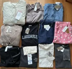 ⑩全て新品 レディース 秋冬 カジュアル terawear まとめ売り11点 M