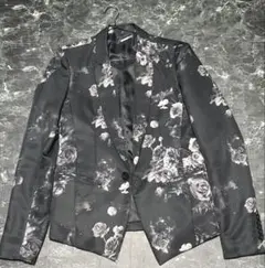 CIVARIZE / アシンメトリープリーツロングテーラードジャケット 46