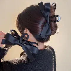 激安　ビックリボン　バンスクリップ　バレッタ　髪留め　髪飾り　ヘアアクセサリー