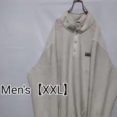 U81【US輸入】エディーバウアー　裏フリース【メンズXXL】ベージュ