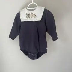 バースデイcottoli コトリ ロンパース 80 動物刺繍