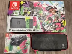 Nintendo Switch スプラトゥーン2セット Proコン ケース付