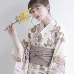 Dita 柚月の花乙女 ふんわりオーガンジー兵児帯 キナリ セット - メルカリ