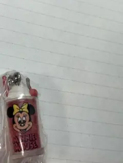 ディズニー　レトログラスミニチュアチャーム　ミニー