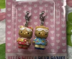 サンリオ♡キティちゃん＆ダニエル 日焼け ファスナーマスコット【激