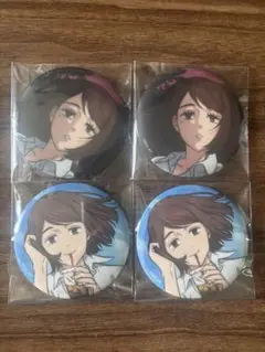 呪術廻戦 一番くじ 家入硝子缶バッジセット