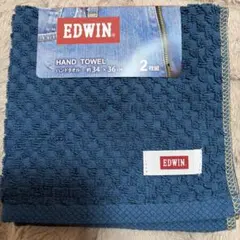 EDWIN ハンドタオル 2枚組 約34×36cmのサムネイル