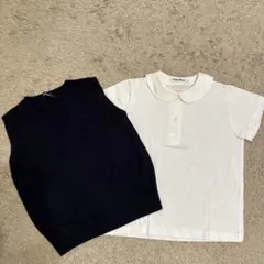 familiar ポロシャツとベストセット 110