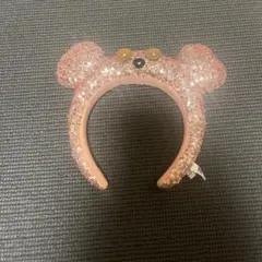 クマ耳スパンコールカチューシャ