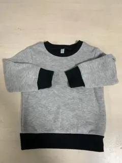 グレー 長袖トレーナー 90サイズ