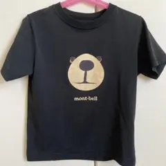 mont-bell Tシャツ 120 モンタくん　くま　速乾性　定番