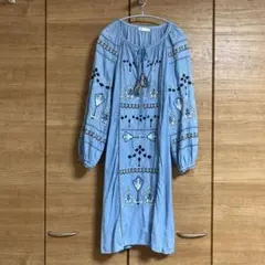 ZARA エスニック　ワンピース