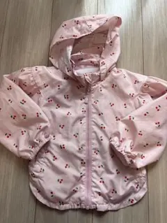 美品☆110サイズ女児 薄手ジャンパー ウィンドブレーカー/女の子キッズアウター