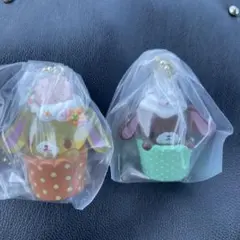 カップケーキ マスコット 2個セット