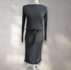 ナノユニバース　ドロストワンピース　フリーサイズ