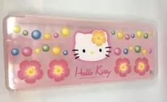 平成レトロ キティちゃん 1997年製 ハイビスカス ケース入り メモ帳