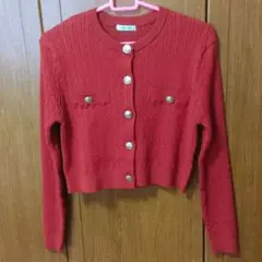 【美品】INGNI　金釦付きカーディガン