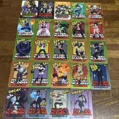 【僕のヒーローアカデミア】コレクションカード 24枚