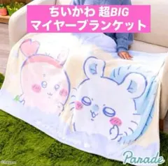 【新品タグ付き】ちいかわ 超BIG マイヤーブランケット モモンガ 古本屋 毛布