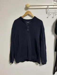 Eddie Bauer ダークネイビー セーター XL