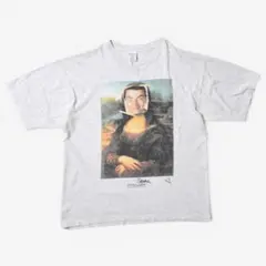 スペシャル 90s Mr. Bean モナリザ パロディ Tシャツ USAボディ