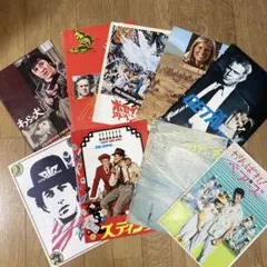 洋画　映画パンフレット　9冊セット