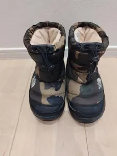 18cm THE NORTH FACE カモフラージュブーツ