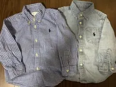 Polo Ralph Lauren シャツ2着セット　80センチ