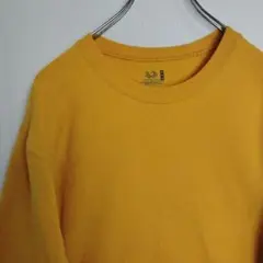 リ*ー様 フルーツオブザルーム スウェット トレーナー 無地スウェット イエロー