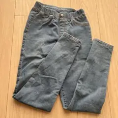 GU ☆150サイズデニムブルー スキニーパンツ