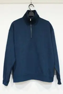 LAKOLE ラコレ オーバーサイズ ハーフジップ タートルネック スウェット