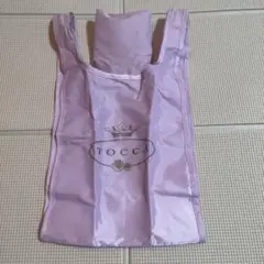 TOCCA エコバッグ パープル 折りたたみ