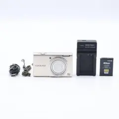 Nikon COOLPIX クールピクス シルバー S6200SL 499 Nikon COOLPIX クールピクス シルバー S6200SL 499 - メルカリ