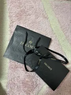 DECORTE コスメデコルテ　空箱紙袋セット