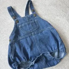 futafuta デニムオーバーオール 80cm