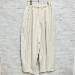 【美品】 for/c アイボリー 速乾イージーコクーンパンツ Mサイズ