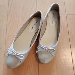 【美品】Oriental Traffic エナメルバレエシューズ　撥水　晴雨兼用のサムネイル