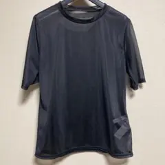 AMERI アメリ 半袖Tシャツ シアーTシャツ シースルー ブラック