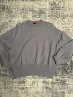 DES PRÉS ブルーグレー長袖ニット　M