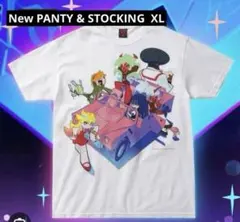 New PANTY & STOCKING GEEKS RULE Tシャツ XL