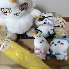 ちいかわ ぬいぐるみ マスコット まとめ売り うさぎ ハチワレ あのこ モモンガ