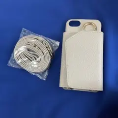 iPhone7.8.se2用 ケースストラップ付き