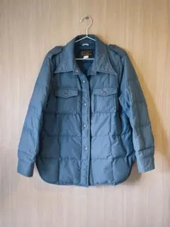 70s Eddie Bauer ダウンシャツ　エディーバウアー　ヴィンテージ